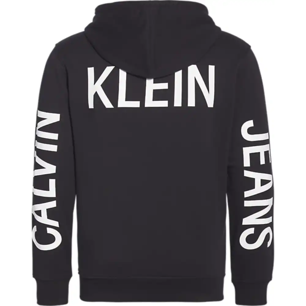 institutional back logo hoodie